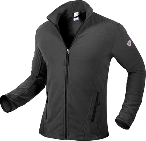 BP 1694-641-56-XL Fleece-Jacke für Männer, Stehkragen- und Arm-Hebesystem, 275,00 g/m² 100% Polyester, anthrazit, XL von BP