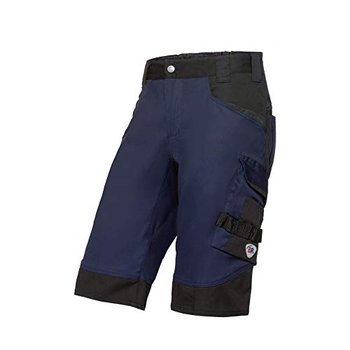 BP 1827-033-1432-42n Shorts, Höhere Taille am Rücken, 225,00 g/m² Stoffmischung mit Stretch, Nachtblau/Schwarz, 42n von BP