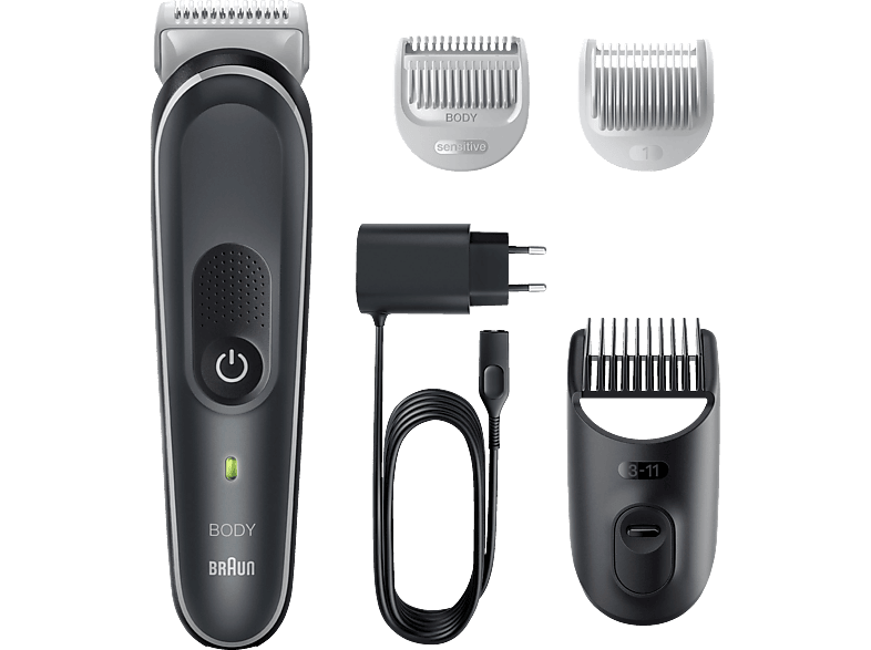 BRAUN BG5340 Bodygroomer, Grau von BRAUN