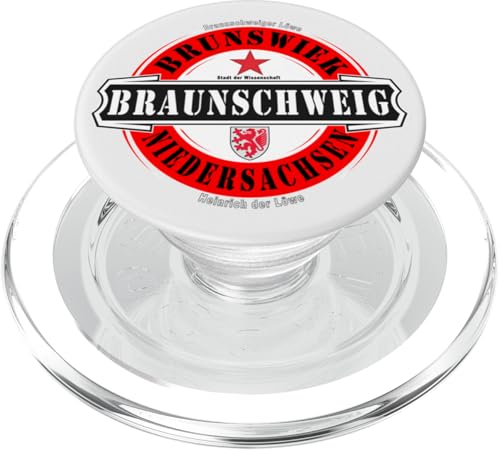 BRAUNSCHWEIG Niedersachsen Deutschland Fussball Stadt PopSockets PopGrip für MagSafe von BRAUNSCHWEIG Niedersachsen Brunswiek