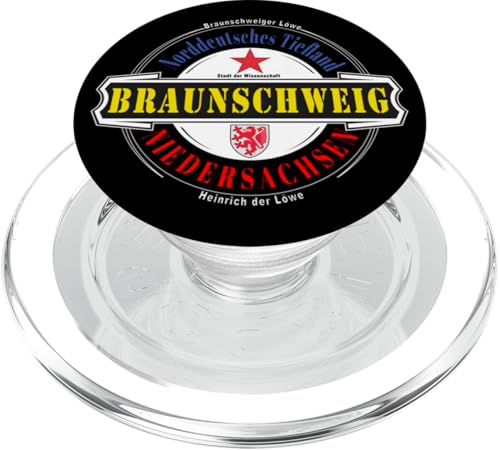 BRAUNSCHWEIG Niedersachsen Deutschland Fussball Stadt PopSockets PopGrip für MagSafe von BRAUNSCHWEIG Niedersachsen Brunswiek