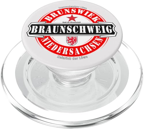 BRAUNSCHWEIG Niedersachsen Deutschland Fussball Stadt PopSockets PopGrip für MagSafe von BRAUNSCHWEIG Niedersachsen Brunswiek