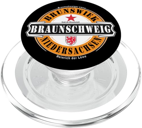 BRAUNSCHWEIG Niedersachsen Deutschland Fussball Stadt PopSockets PopGrip für MagSafe von BRAUNSCHWEIG Niedersachsen Brunswiek