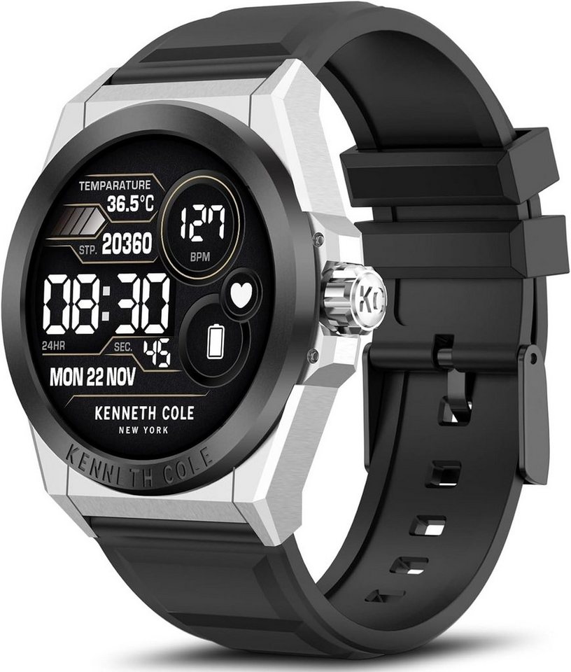 BRIBEJAT IP68 wasserdicht Männer's Smartwatch (1,32 Zoll, Android / iOS), Mit Fitness- und Aktivitätstracker, Schrittzähler & Herzfrequenzmesser von BRIBEJAT