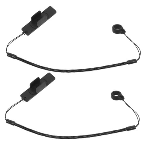 BRIGHTFUFU 2 Stück Halteband Für Touch Stifte Spiralfedergurte Elastisches Einziehbares Spiralfederband Leine Stylus Lanyard Für Tablet Und Touchscreen von BRIGHTFUFU