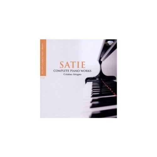 COMPLETE PIANO WORKS - Satie (6 CD) von BRILLIANT CLASSICS