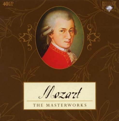 Mozart-the Masterworks 40 CD von BRILLIANT CLASSICS