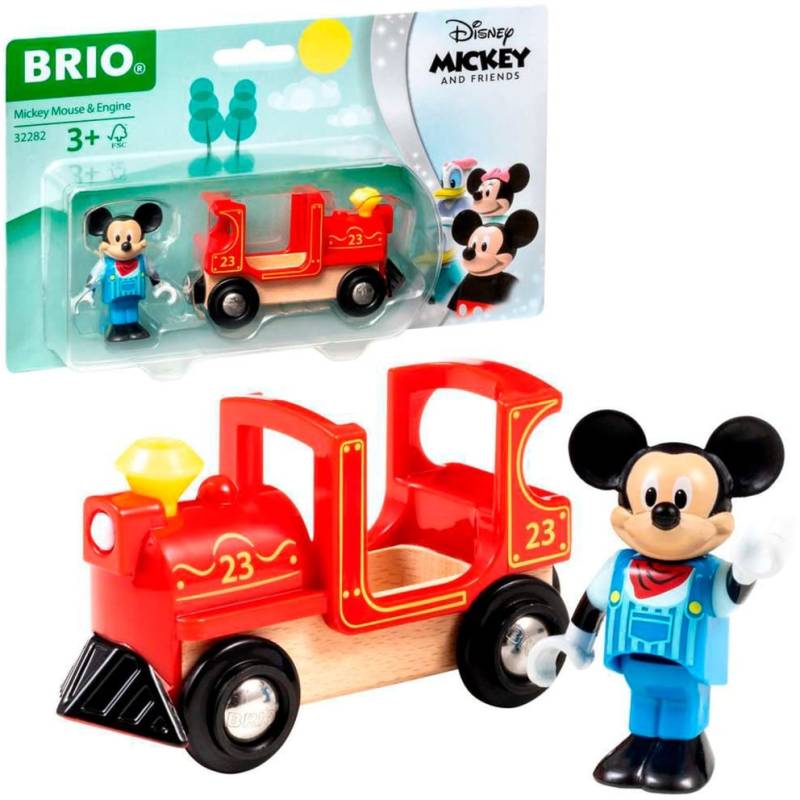 Disney Mickey and friends Micky Maus Lokomotive, Bahn von BRIO