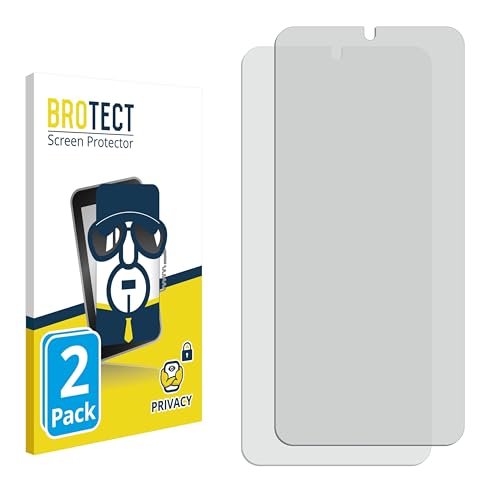 BROTECT (2 Stück Anti-Spy Blickschutzfolie für Xiaomi Redmi A2 Plus Privacy Screen Protector [Displayschutz-Folie, Sichtschutz, Blaulichtfilter] von BROTECT