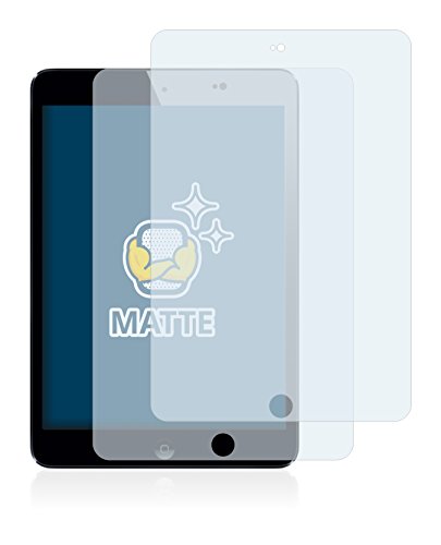 BROTECT Entspiegelungs-Schutzfolie für Apple iPad Mini 3 2014 (2 Stück) Matte Displayschutz-Folie, Anti-Reflex, Anti-Fingerprint von BROTECT