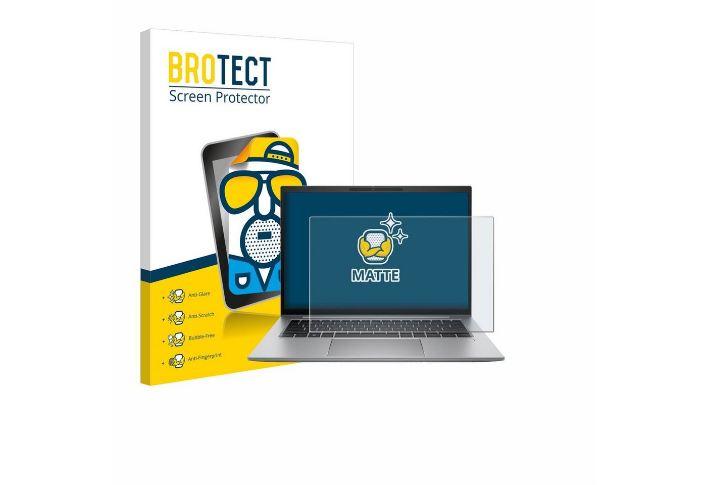 BROTECT Schutzfolie für HP Zbook Firefly 14 G9, Displayschutzfolie, Folie matt entspiegelt von BROTECT