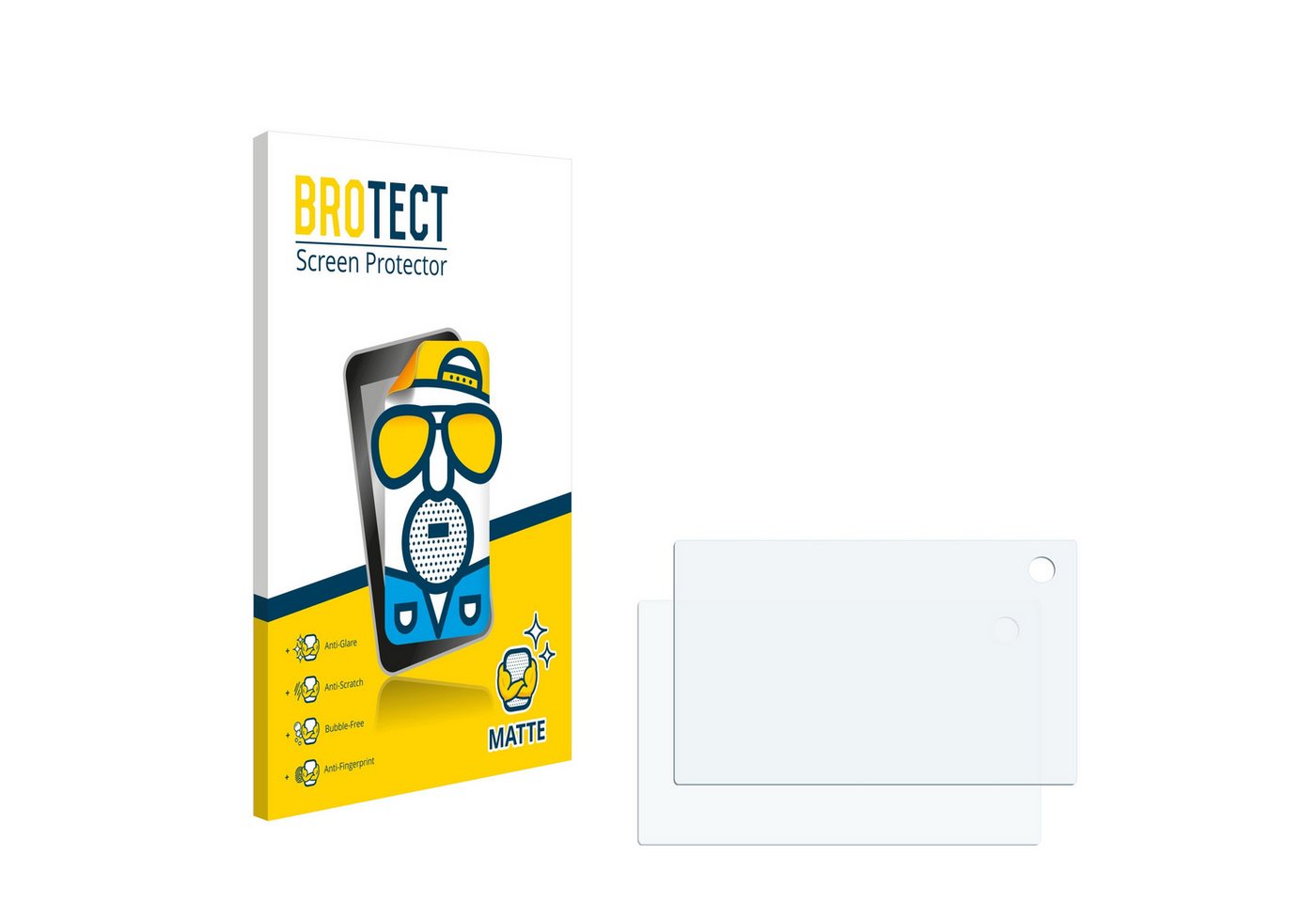 BROTECT Schutzfolie für Impulse Evo Smart Compact (E-Bike Display), Displayschutzfolie, 2 Stück, Folie matt entspiegelt von BROTECT