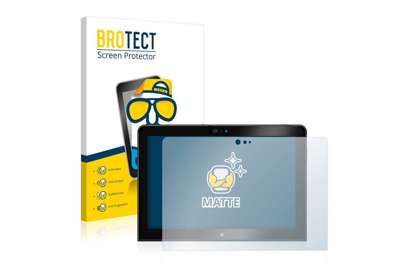 BROTECT Schutzfolie für Lenovo ThinkPad 10 (2. Gen), Displayschutzfolie, 2 Stück, Folie matt entspiegelt von BROTECT