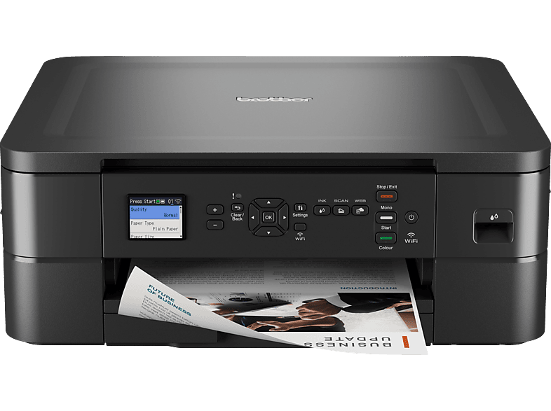 BROTHER DCP-J1050DW Piezo-Tintenstrahl Multifunktionsdrucker WLAN von BROTHER