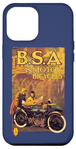 Hülle für iPhone 13 Pro Max BSA Motorräder Vintage Werbung Kunst von BSA