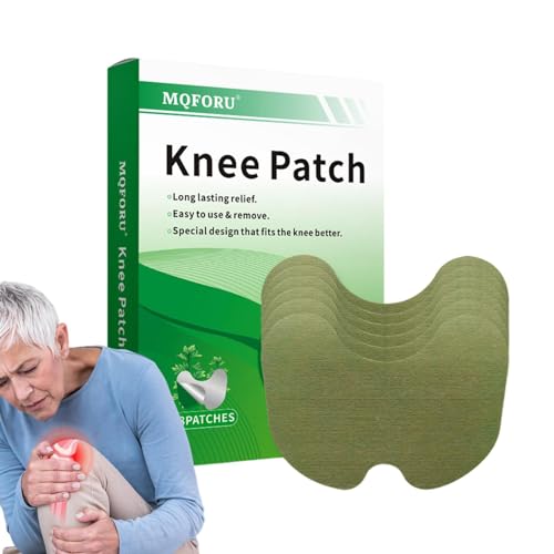 BSEID Wellness-Patches für Knie | Heizkissen für Knie - Natürliches Pflaster für Knie, Rücken, Nacken, Schulter, Tiefenwärme, extra Starke Gelenkschmerzen, lindert von BSEID