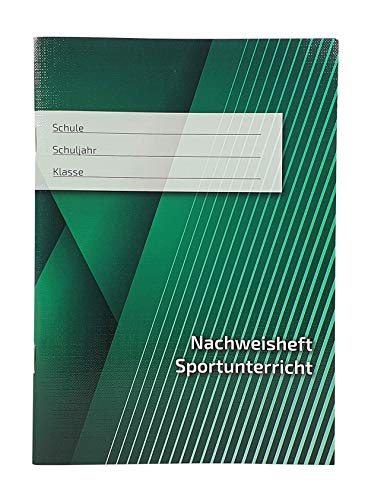 BSN SPREMBERG (50000501) - Nachweisheft Sportunterricht - Sportbuch - A5 (grün) von BSN SPREMBERG