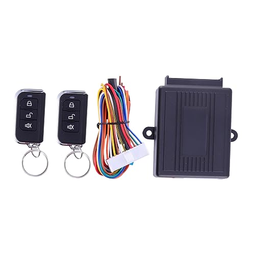 BUGUUYO Auto Zentralverriegelung Auto Alarmverriegelung Ferngesteuertes Alarmsystem Auto Keyless Entry System Autos Autoschlösser Keyless Entry Sicherheitssystem Auto Anti System von BUGUUYO