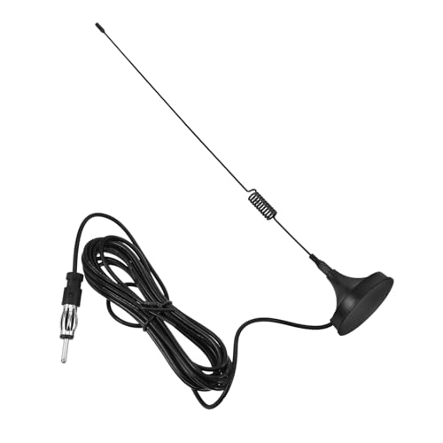 BUGUUYO Autoradioantenne signalverstärker Magnetfußantenne Auto mit CD-Player Auto tv antenne CD-Player für zu Hause Spieler-CD tv-innenantenne Antennenaufsatz Plastik Black von BUGUUYO