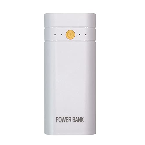 Tragbares Powerbank Set Zum Selbermachen 2 X 18650 Schnelles Aufladen Powerbank Shell Gehäuse Box 10 X 4 X 2 cm/4 6 Zoll 2 1 A 5 V Kompakt. von BUMMPI