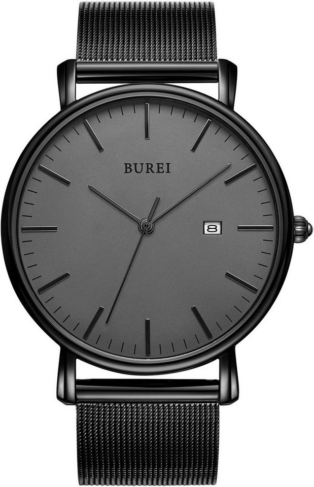 BUREI Geschenke für Männer Watch, mit Japanisches Quarzwerk Analoges Datum von BUREI