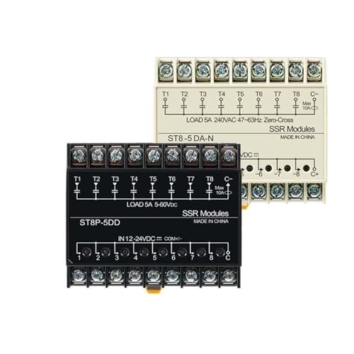 DC-Verstärkerplatinenmodul ST8P-5DD Optokoppler-Isolations-Solid-State-Relais-Transistor-Ausgangsmodul(ST8-5DA-V) von BUTPDYPEP