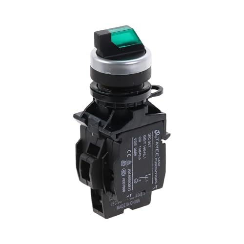 2 Position Selector Switch Green light Push Button von BYCIFRLG