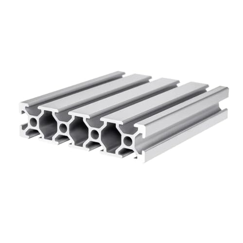 2040 3030 2080 Aluminum Profile 100 200 300 350 400 450 500 550 600 mm Linear Rail Extrusion Extrusion CNC 3D Printer Parts(T-2080 silver,400mm) von BYCIFRLG