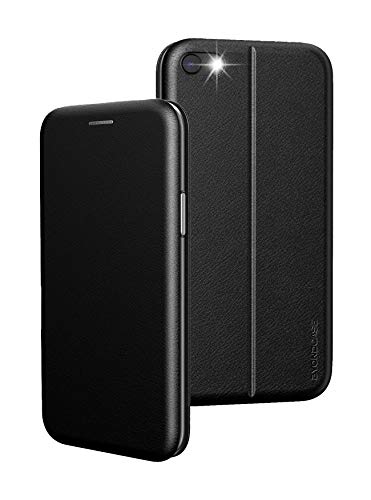 BYONDCASE iPhone 8 Flip-Case Schwarz, iPhone 7 Hülle [iPhone 8 & 7 Klapphülle] Schutzhülle kompatibel für iPhone 8/7 / SE 2020 Handytasche von BYONDCASE