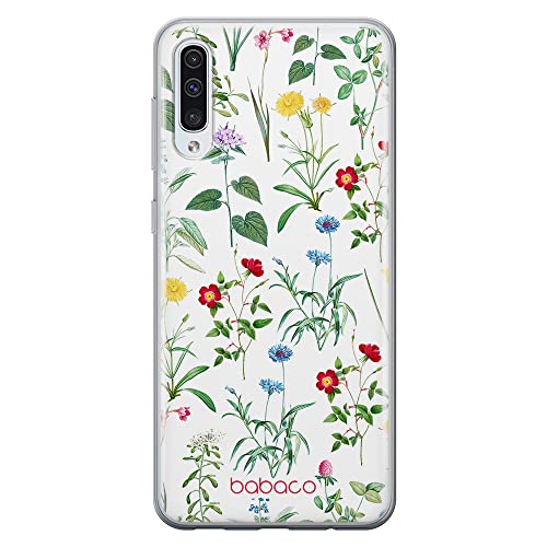 Babaco ERT Group Handyhülle für Samsung A50/ A50s/ A30s Original und offiziell Lizenziertes Muster Flowers 042 optimal an die Form des Handy angepasst, hülle aus TPU von Babaco