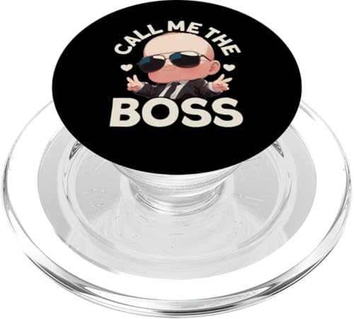 Baby Boss „Nenn mich den Boss“ Wie ein Boss Kinder PopSockets PopGrip für MagSafe von Baby Like a Boss Merch