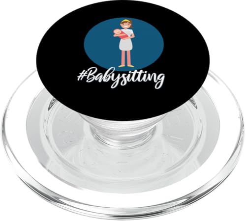 Empathie für betreuende Pflegekräfte #Babysitting PopSockets PopGrip für MagSafe von Babysitting Humor Nanny Au Pair Fun