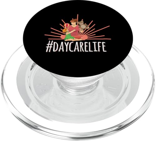 Essentials für Babysitter #DaycareLife Design PopSockets PopGrip für MagSafe von Babysitting Humor Nanny Au Pair Fun