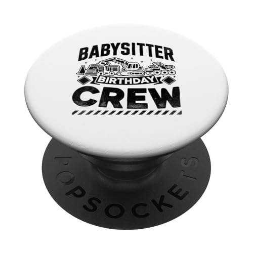 Babysitter Crew Babysitting Babysit Babysitter Nanny PopSockets mit austauschbarem PopGrip von Babysitting Nanny Babysitter Gifts