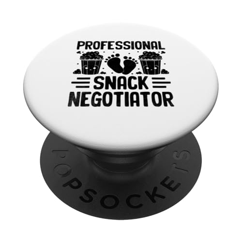 Professioneller Snack Negotiator Babysitter Babysitter Nanny PopSockets mit austauschbarem PopGrip von Babysitting Nanny Babysitter Gifts