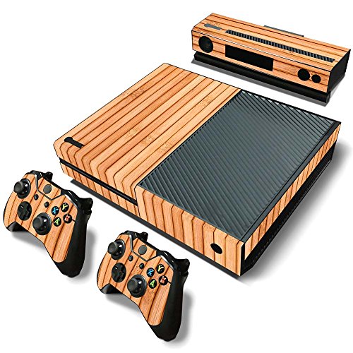 Bacar Skin Aufkleber Für Xbox One Konsole + 2 Controller, PVC, Maserung Stil, H5 von Bacar