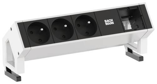 Bachmann 902.204 Steckdosenleiste ohne Schalter Weiß FR-Stecker Bachmann 902.204 Steckdosenleiste ohne Schalter Weiß FR-Stecker von Bachmann