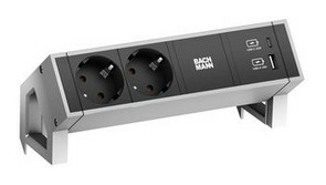 Bachmann 902.901 DESK2 2xfach 1xUSB A&C 22W Bachmann 902.901 DESK2 2xfach 1xUSB A&C 22W von Bachmann