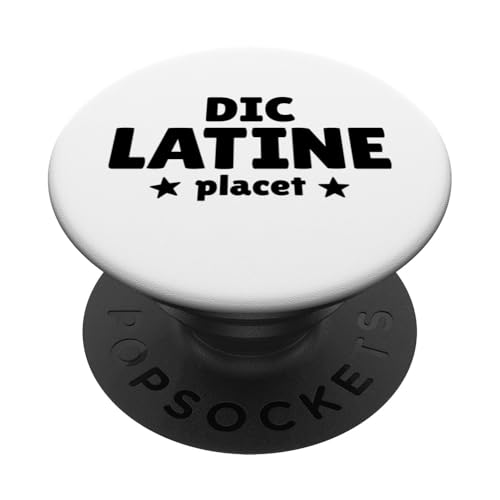 Dic Latine Placet Lateinlehrerin PopSockets Klebender PopGrip von Back To School Boys & Girls Co.