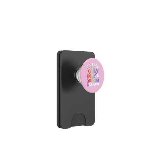 2. Klasse Mädchen, Zurück zur Schule, Erster Schultag PopSockets PopWallet für MagSafe von Back To School Gifts for Girls by Fluffy Prints