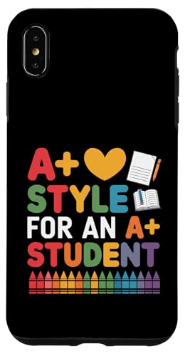 A+-Stil für einen A+-Schüler, Schulanfang, Schüler, Lehrer Hülle für iPhone XS Max von Back To School Teacher Students Learning Gift