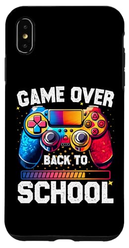 Hülle für iPhone XS Max Back to School Lustiges Spiel über Lehrer Schüler Retro Gamer von Back to School