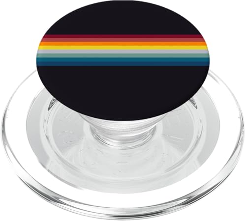 Retro-Streifen (gestreift) PopSockets PopGrip für MagSafe von Bad Decisions Make Good Stories