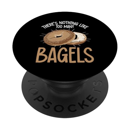 Bagel-Frühstück PopSockets Klebender PopGrip von Bagel Gifts for Bagel Lovers