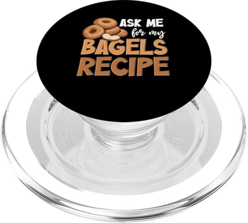 Bagel-Frühstück PopSockets PopGrip für MagSafe von Bagel Gifts for Bagel Lovers