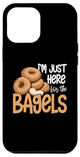 Hülle für iPhone 12 Pro Max Bagel-Frühstück von Bagel Gifts for Bagel Lovers