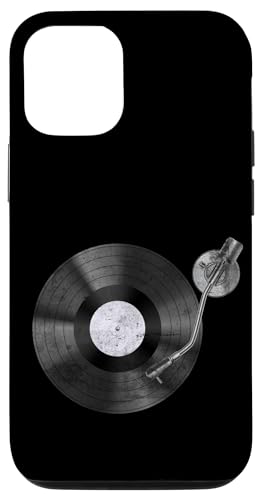 Hülle für iPhone 15 Pro Retro Rock & Roll Vinyl Schallplatte Musik schmelzende Grafikdesigns von Bahaa's Tee