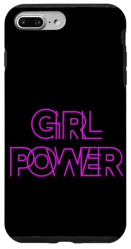 Hülle für iPhone 7 Plus/8 Plus Mädchen T-Shirt, starker Frauentag März, Damen Mädchen Power von Bahaa's Tee