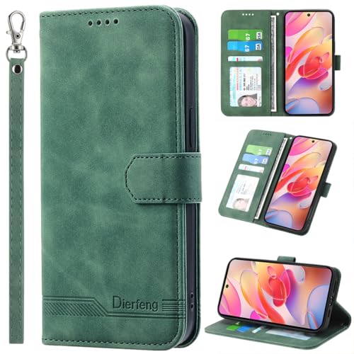 Baifu Hüllen für iPhone 15 Pro max, PU-Lederhülle für iPhone 15 Pro max, Brieftaschen-Hülle mit Kartenfächern + horizontalem Ständer-12 von Baifu