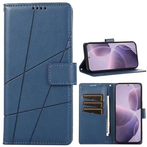 Baifu Hüllen für iPhone 16 Plus, PU-Lederhülle für iPhone 16 Plus, Brieftaschen-Hülle mit Kartenfächern + horizontalem Ständer-03 von Baifu